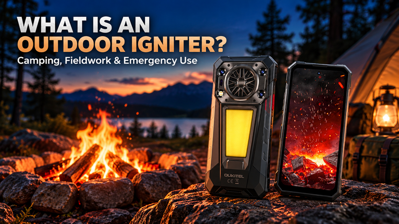OUKITEL WP63 outdoor igniter for camping and emergencies