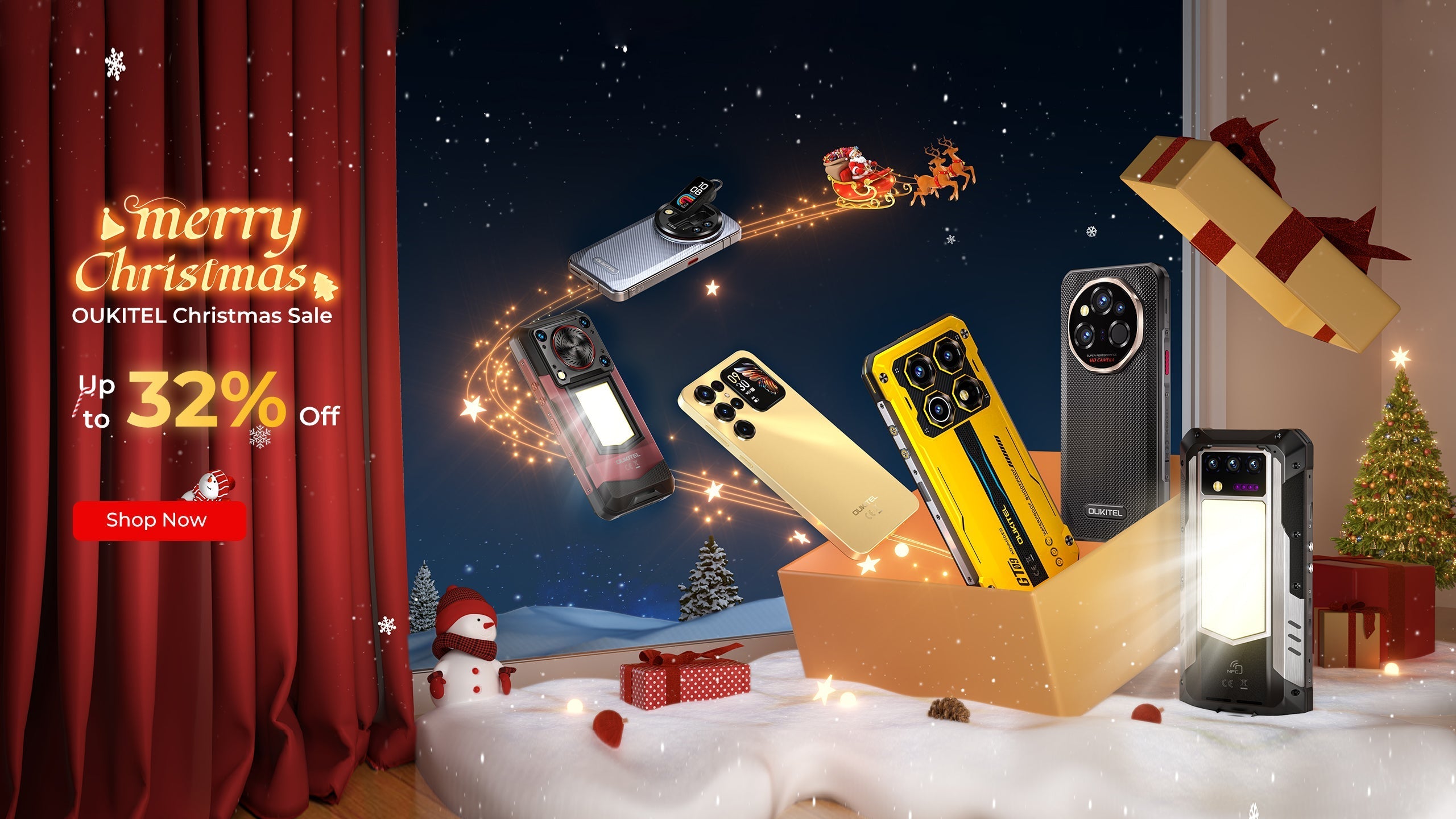 OUKITEL's Top Christmas Gifts 2025: Premium Rugged Devices to Make the –  OUKITEL Store