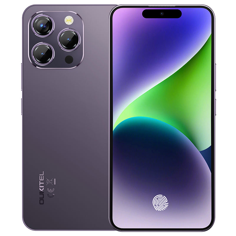 Oukitel P1 6,7-inch 5150mAh Batterij 8,2mm Ultra-dunne Behuizing Smartphone (8GB+256GB)
