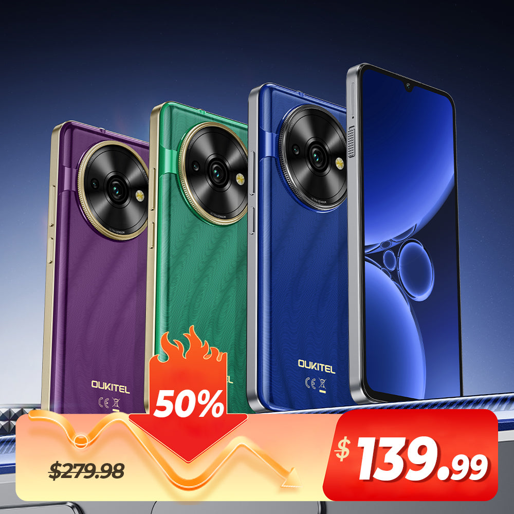 OUKITEL C59 Pro-EV 6.88-inch 10000mAh Battery 13.3mm Ultra-thin Body SmartPhone(8GB+256GB)