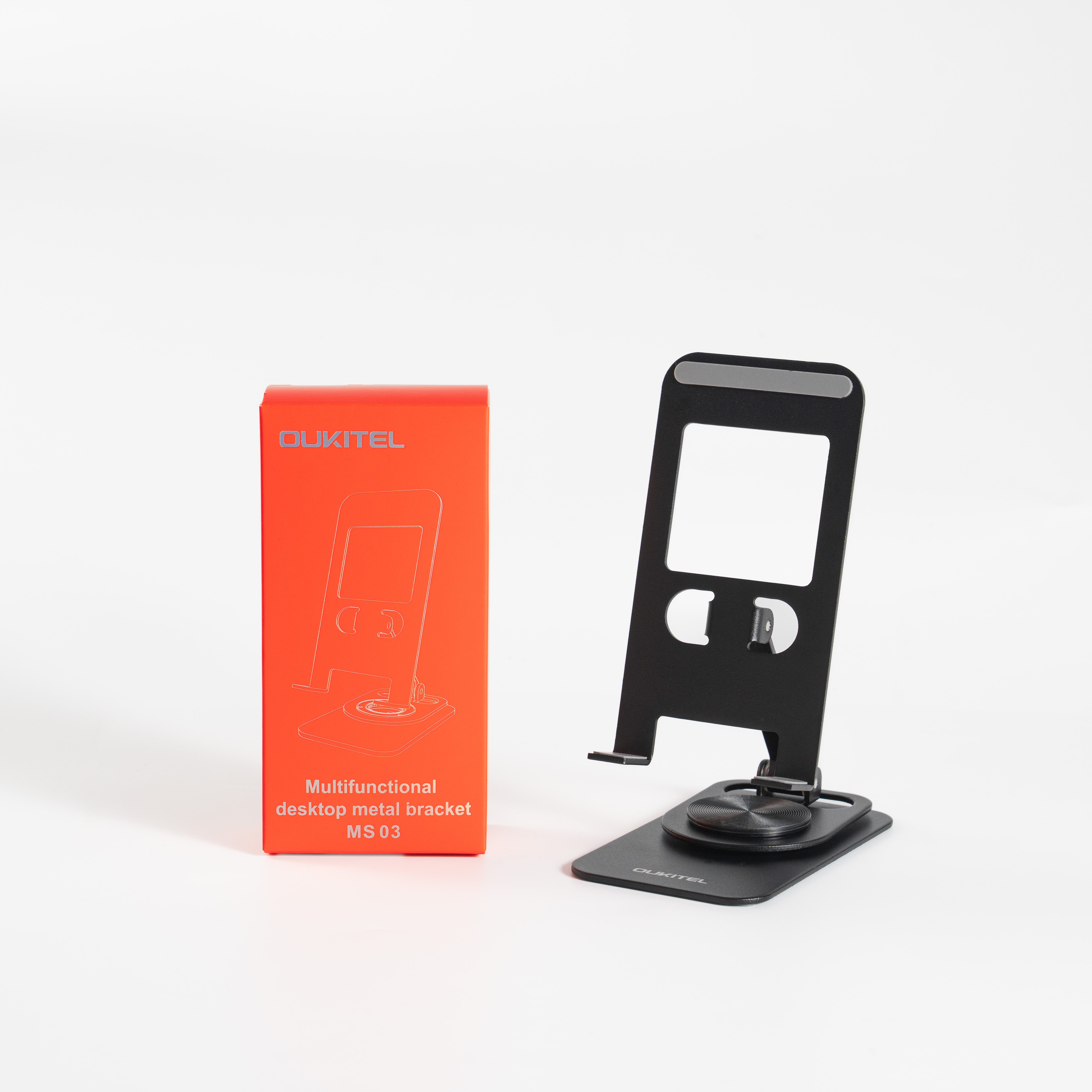 OUKITEL Mobile Phone Desktop Stand (Holds WP100Titan Mobile - Main Image