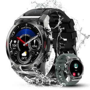 OUKITEL BT50 400mAh Battery Capacity 5ATM Waterproof Rugged Outdoor Watc rear view