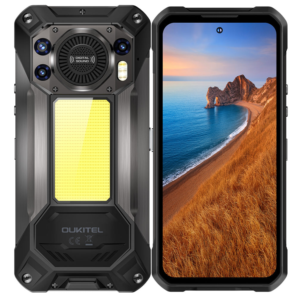 Oukitel WP61 5G Rugged Phone 6.8'' HD+ Display 20,000mAh Big Battery 108MP Camera Android 16(12GB+512GB NFC)