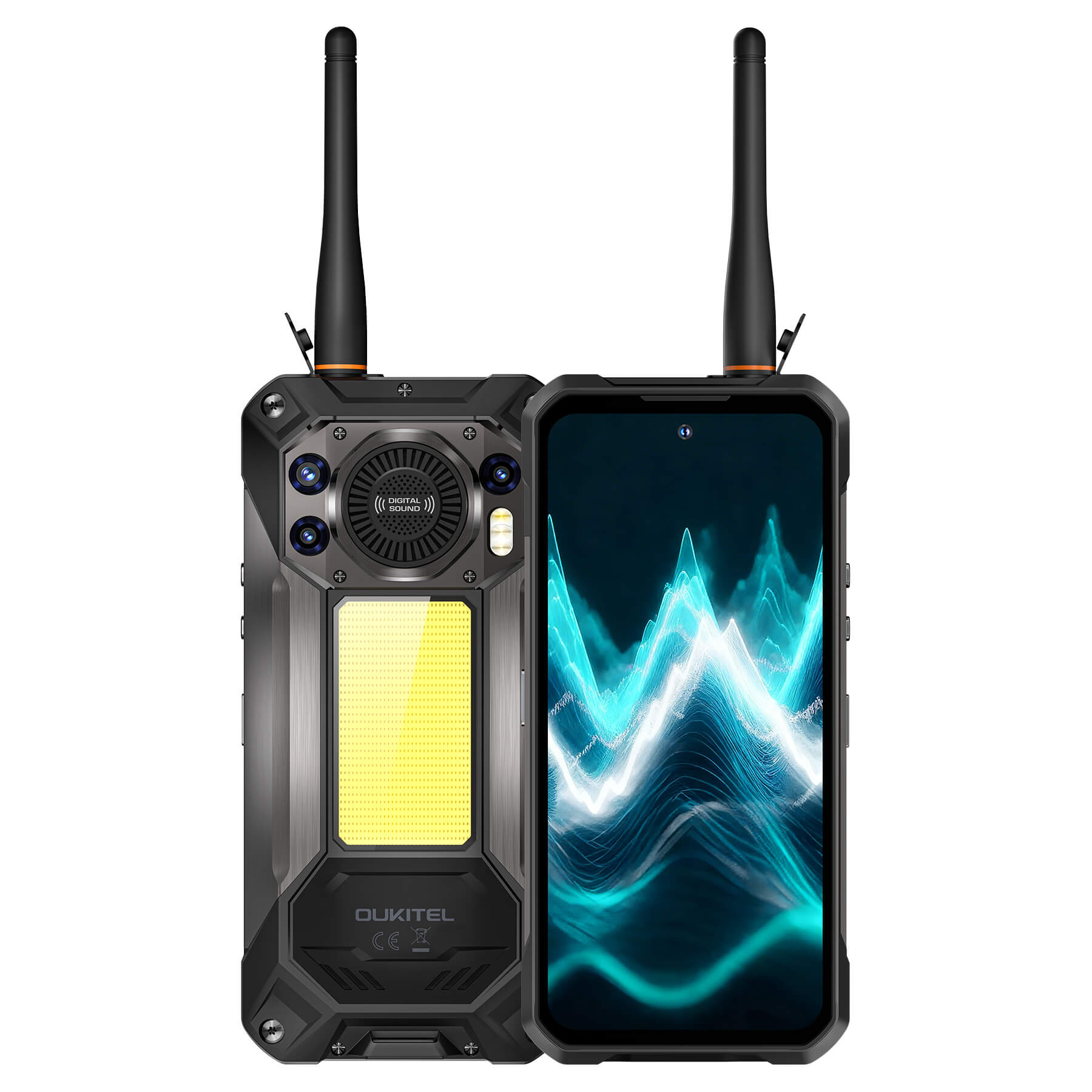 Oukitel WP61 Plus 5G Walkie-Talkie Rugged Phone 6.8'' HD+ Display 20,000mAh Big Battery 108MP Camera Android 16(12GB+512GB NFC)