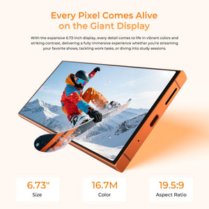 OUKITEL C67 display and design 12