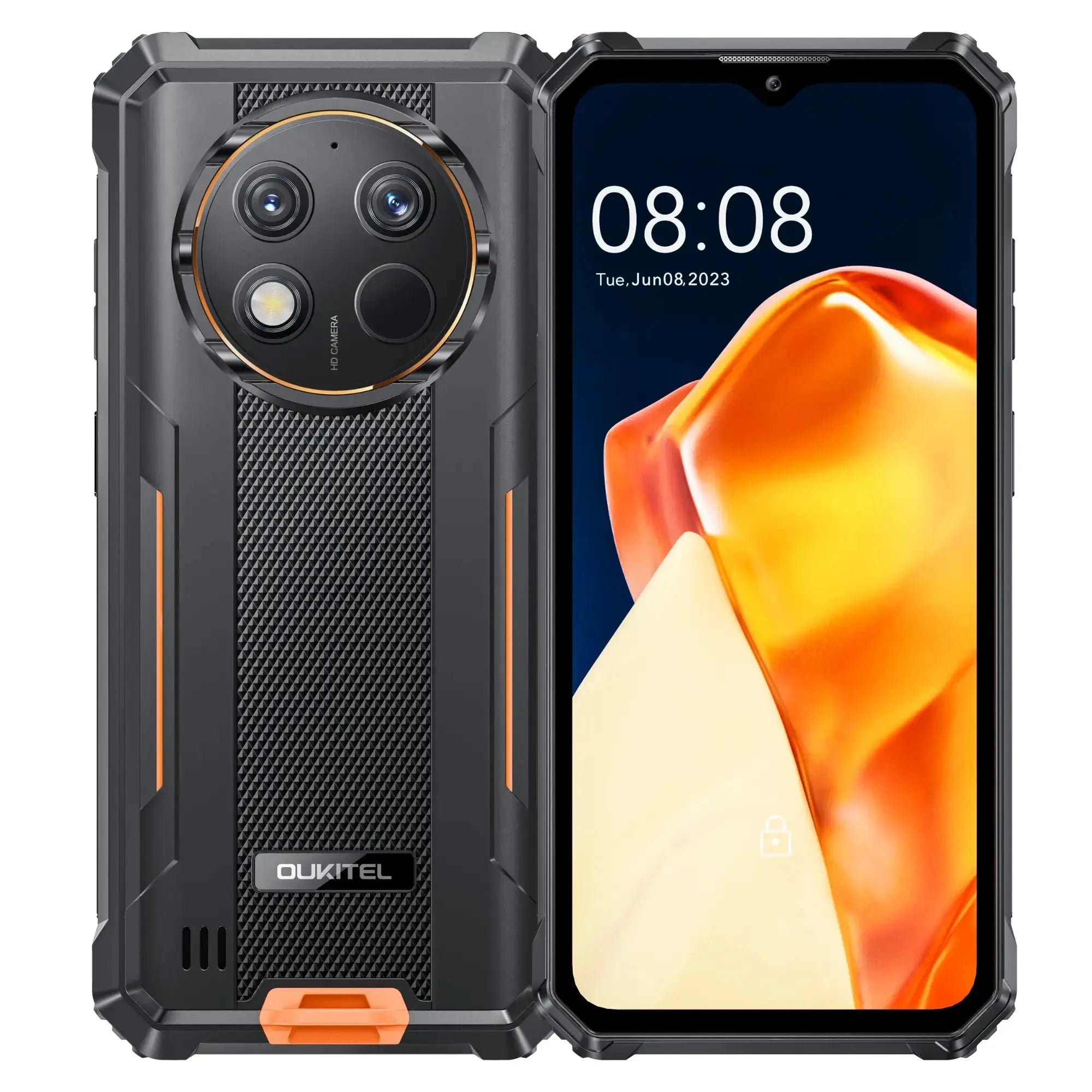 OUKITEL G1 Rugged Phone 6.52-inch 10600mAh Big Battery 48MP Camera (6+256GB)