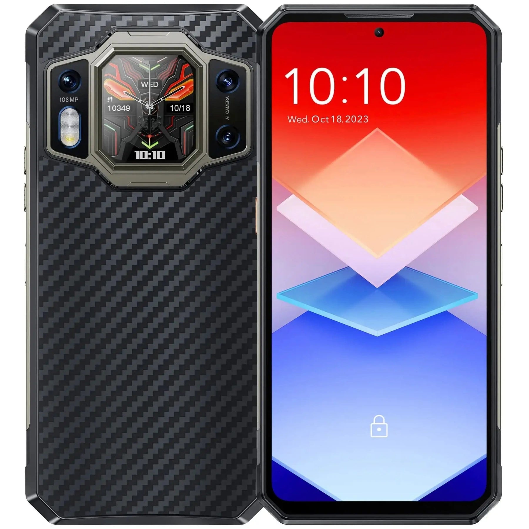 Oukitel WP30 Pro 5G RuggedPhone 6.78-inch 2.4K 11000mAh Big Battery 108MP Camera (24GB+512GB NFC)
