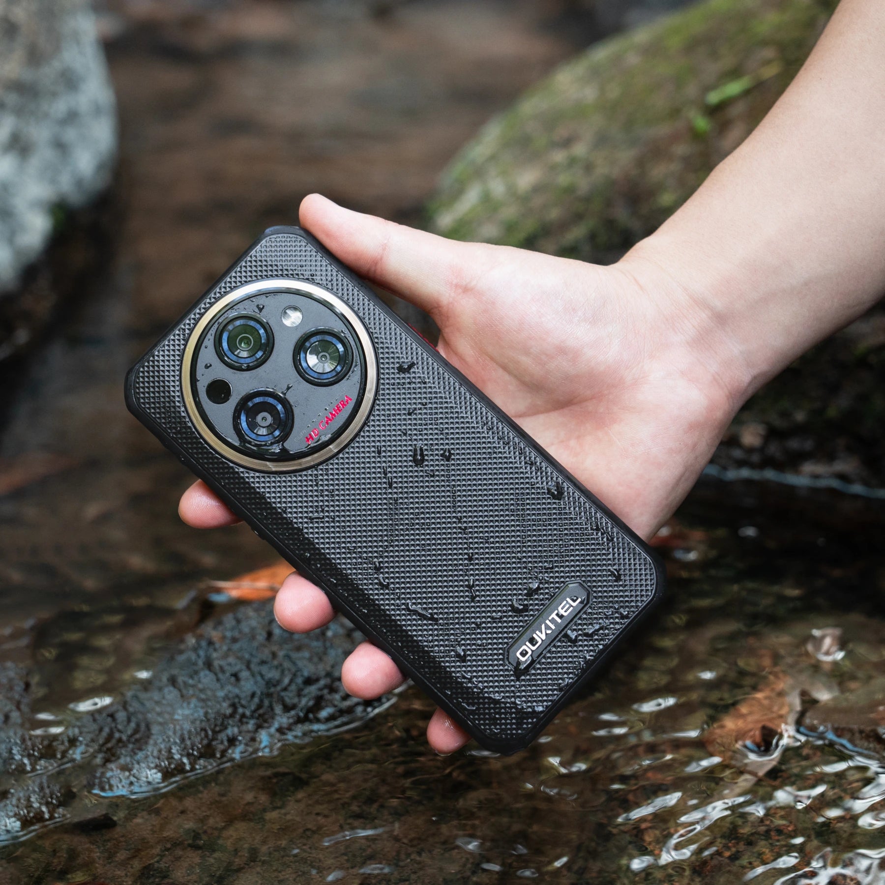 Oukitel WP35 Pro 5G Rugged Phone 6.6'' HD+ Display 11000mAh Big Battery 64MP Camera Android 14(12GB+512GB NFC)