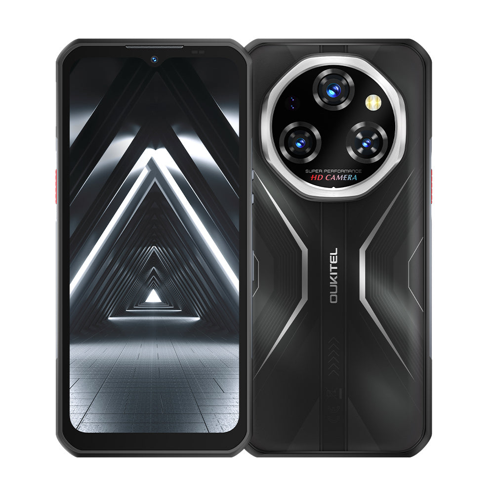 OUKITEL WP55 S 5G Rugged Phone 6.6'' FHD+ Display 11000mAh Big Battery 64MP Camera Android 15 NFC