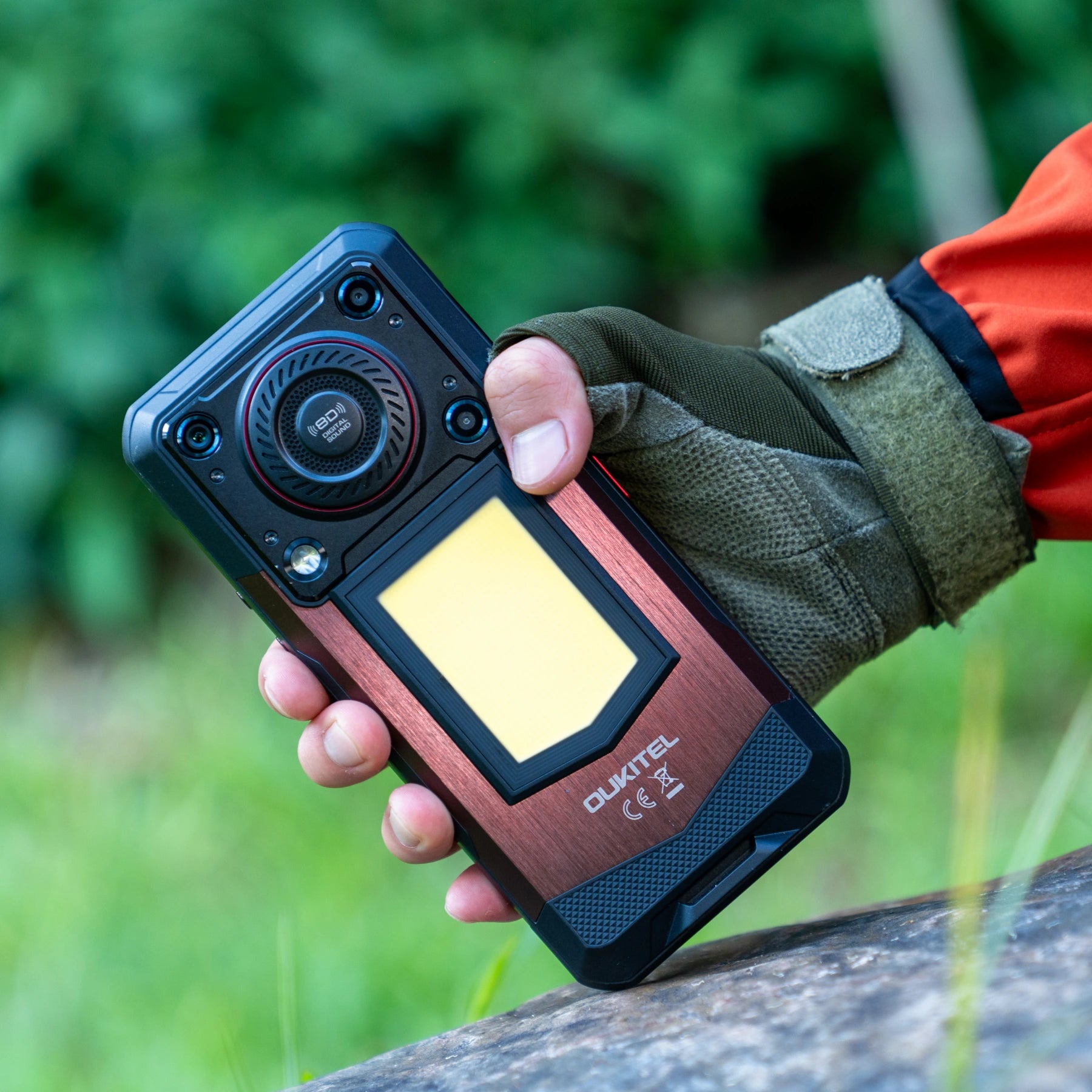 Oukitel WP56 5G Rugged Phone 6.8'' FHD+ Display 16,000mAh Big Battery 108MP Camera Camping Light Android 15(12GB+512GB NFC)