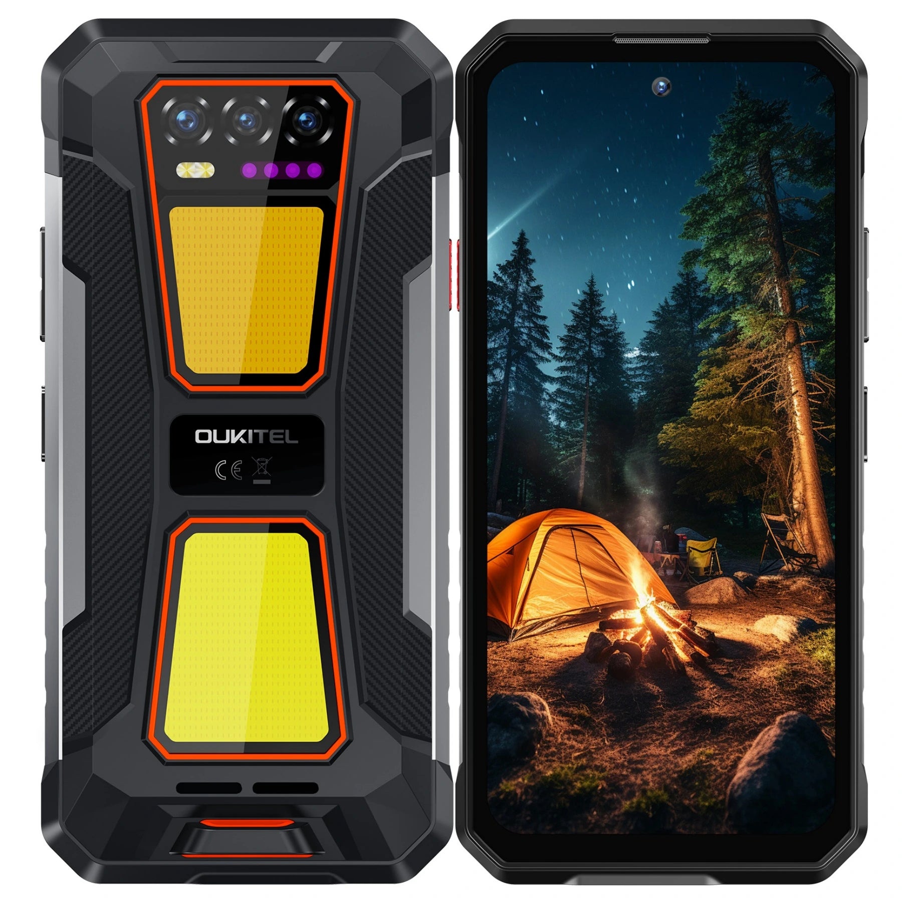 OUKITEL WP58 Pro 5G Rugged Phone 6.7-inch 10,000mAh Battery 64MP