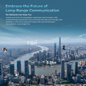 WP61 Plus Rugged Phone delivers up to 5.5 km of unstoppable, crystal-clear long-range communication with unmatched signal penetration—stay connected effortlessly through walls, buildings, and thick trees for uninterrupted conversations every single time.