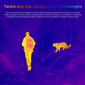 WP61 Ultra Rugged Phone featuring versatile thermal imaging for tackling any job - from detecting electrical risks and uncovering hidden roof damage to navigating challenging outdoor environments with confidence.