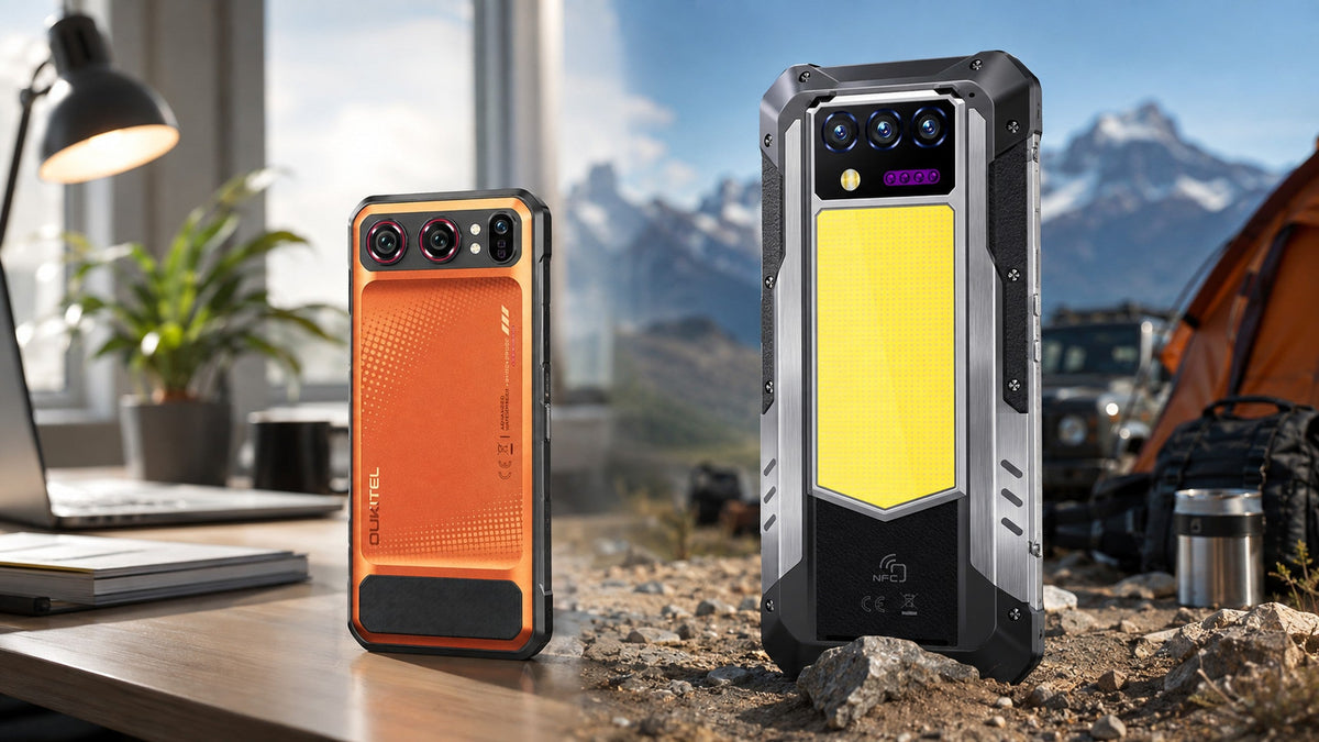 OUKITEL WP68 Air and WP100 Titan rugged phones for everyday and outdoor use