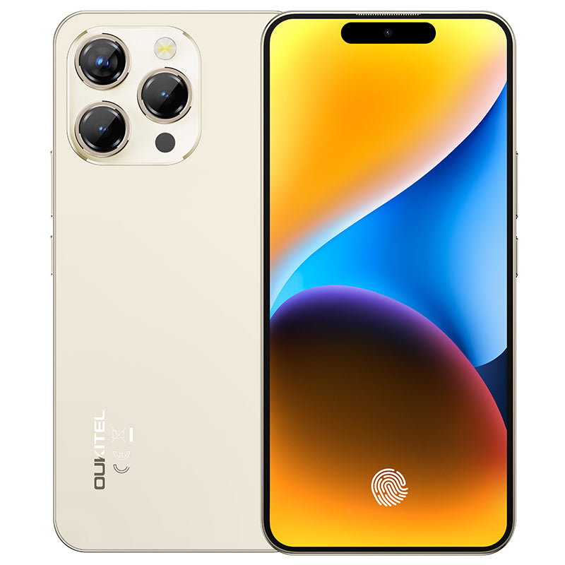 Oukitel P1 6,7-inch 5150mAh Batterij 8,2mm Ultra-dunne Behuizing Smartphone (8GB+256GB)