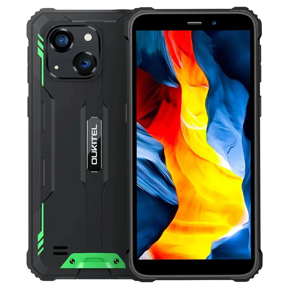 OUKITEL WP32 Android 13 Outdoor Mobile Phone 12GB + 128GB (1TB Expandable) Rugged Smartphone OUKITEL