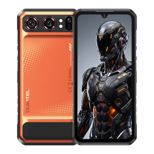 OUKITEL WP68 Air 5G Rugged Phone with 11.9mm Ultra-Slim Design, 8000mAh Silicon-Carbon Battery