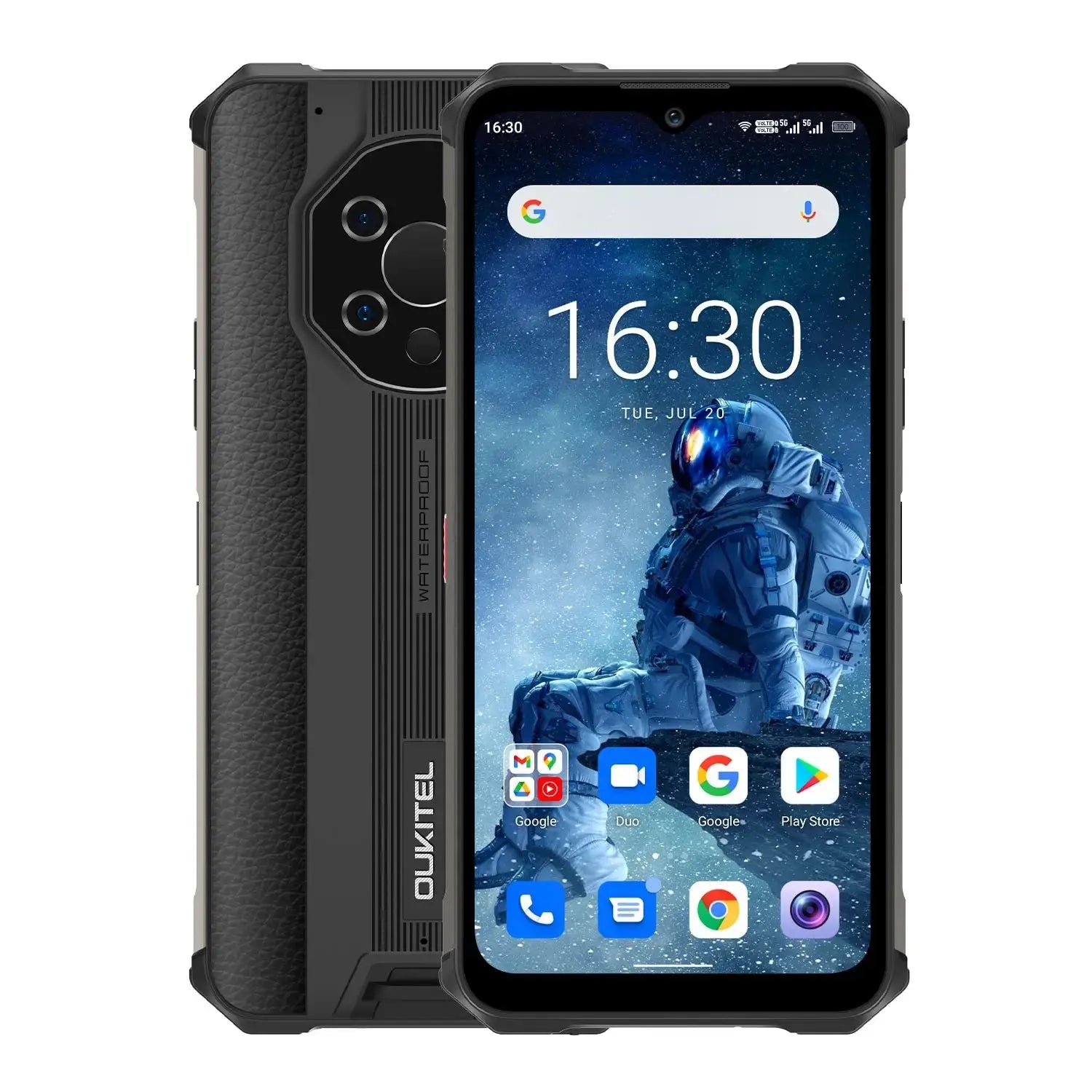 Oukitel WP13 5G Rugged Phone 6.52-inch 5280mAh Big Battery 48MP Camera Android 11(8GB+128GB NFC) OUKITEL