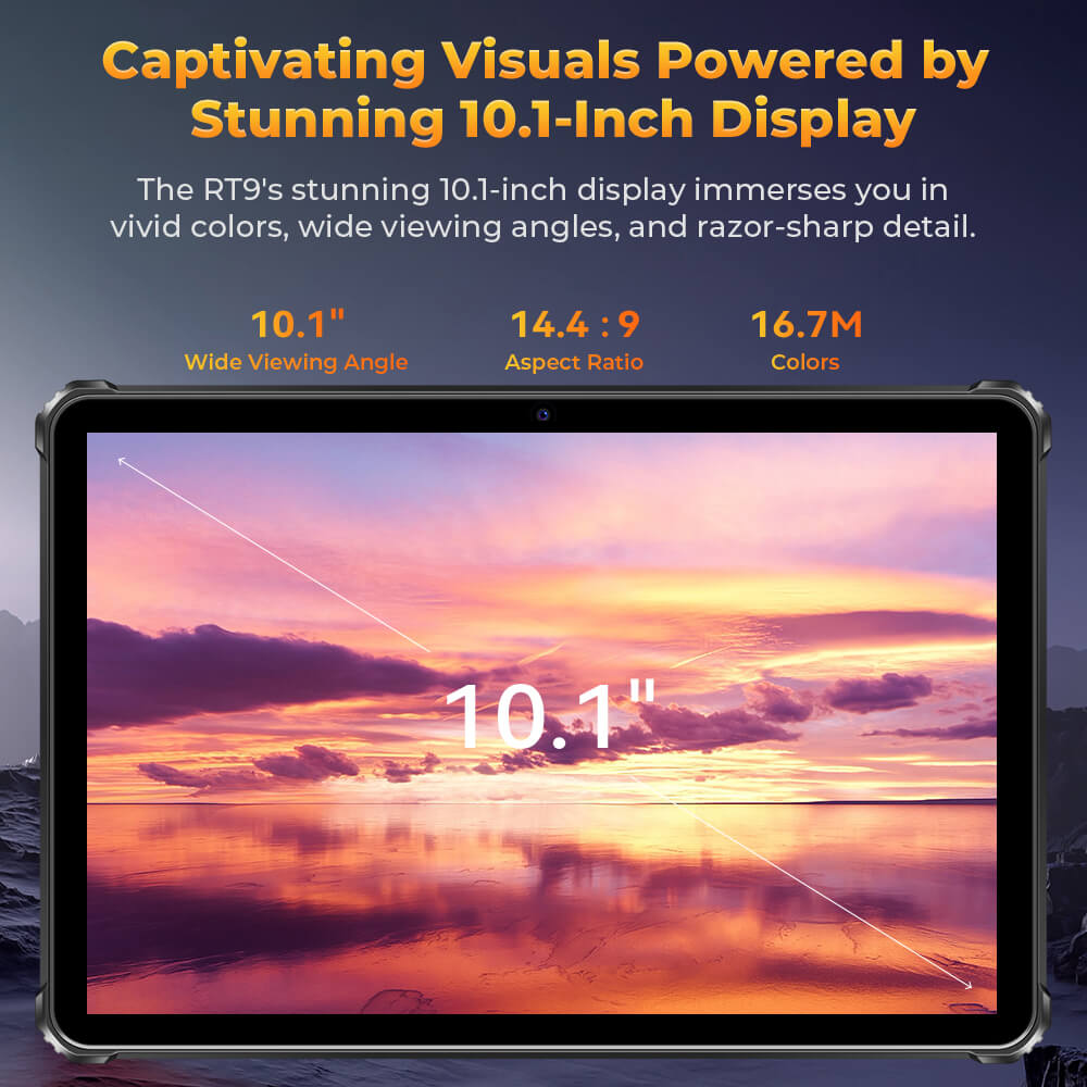 Oukitel RT9 Rugged Tablet 10.1-inch 24GB+256GB – Oukitel Store