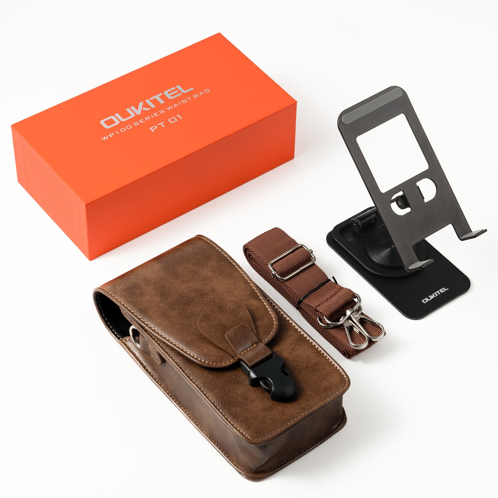 Supporto per cellulare Oukitel WP100 Titan e accessori per borsa cellulare (compatibile con telefono mobile WP100Titan per proiezione)