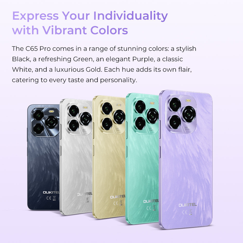 OUKITEL C65 Pro Smartphone 6.7-inch, 5150mAh | OUKITEL Store