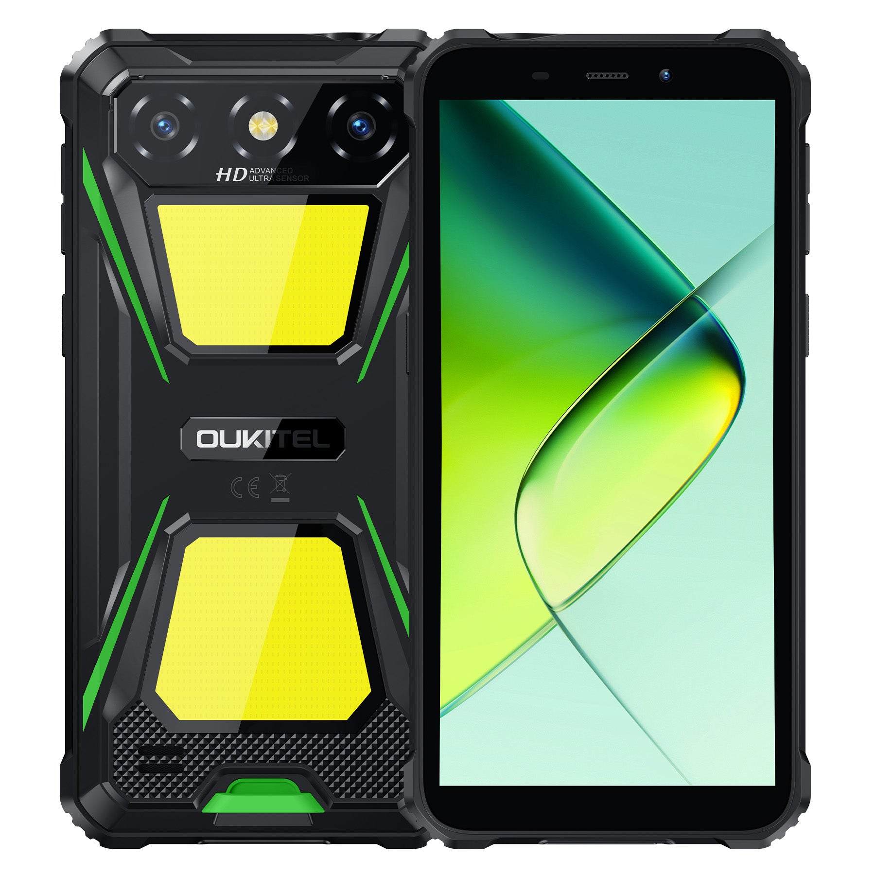 Oukitel G5 4G Rugged Phone 6 HD+ Display6300mAh Big Battery 13MP Camera Android 14(4GB+64GB NFC)