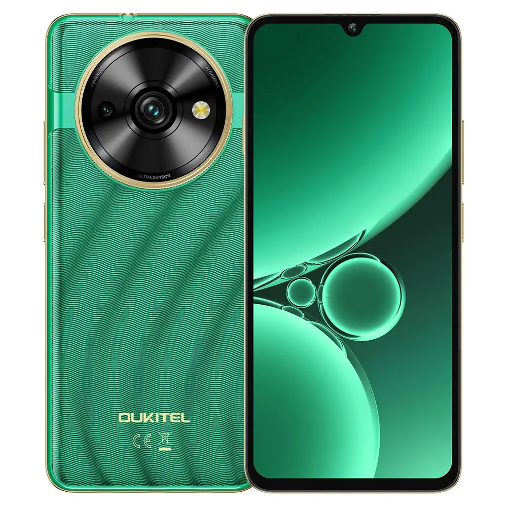 Oukitel C59 Pro Smartphone con batteria da 10000mAh, schermo da 6,88 pollici, corpo ultra-sottile da 13,3mm (8GB+256GB)