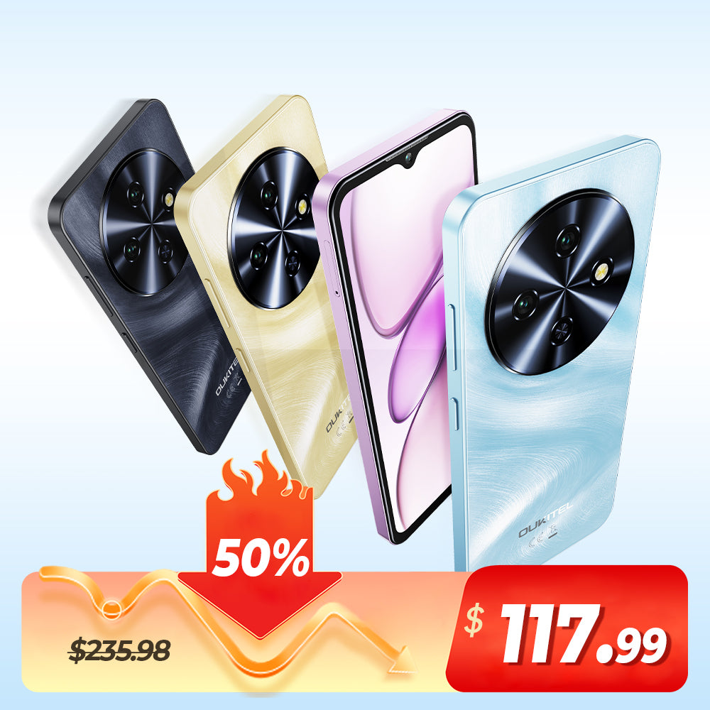 OUKITEL C5 6.8-inch 5000mAh Battery 9.3mm Ultra-thin Body SmartPhone(4GB+256GB)