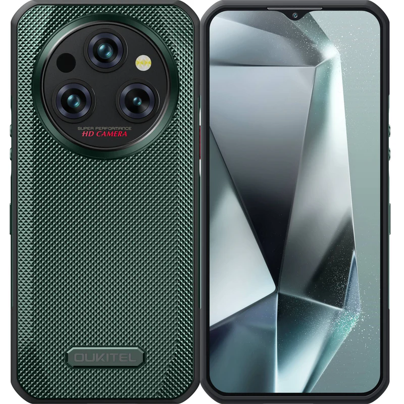 Oukitel WP35Pro 5G Rugged Phone 6.6'' HD+ Display 11000mAh Big Battery 64MP Camera Android 15(12GB+512GB NFC)