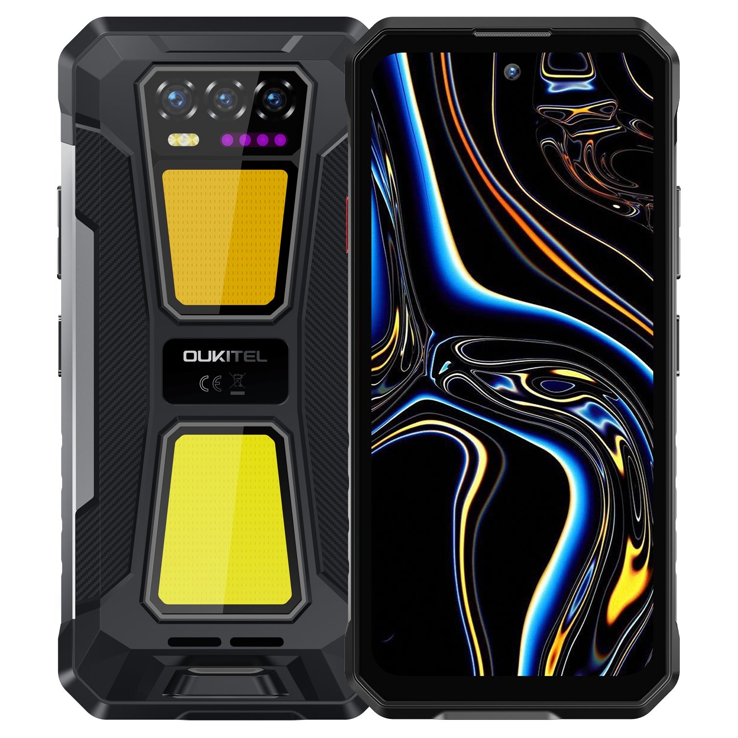 Oukitel WP58 Pro 5G Rugged Phone 6.7-inch 10,000mAh Battery 64MP Android 15(8GB+512GB NFC)