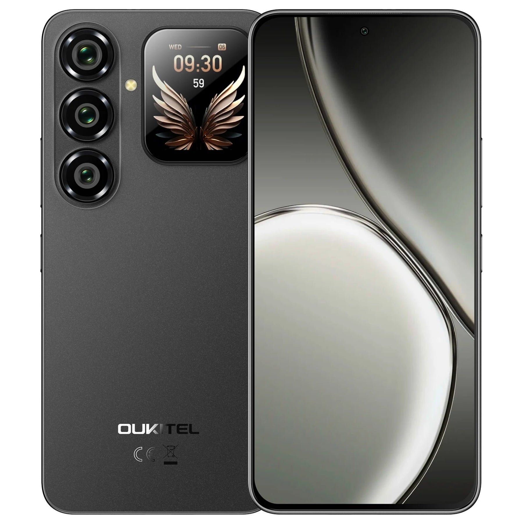 OUKITEL P2 Plus Ultra-Thin Smartphone 7.7mm Body 6.7" FHD Display 5000mAh Battery (12GB+256GB)