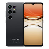 Oukitel C2 grey smartphone with 6.52-inch display, 5000mAh battery, and 9.3mm ultra-thin body