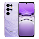 Oukitel C2 pink smartphone with 6.52-inch display, 5000mAh long-lasting battery, and stylish slim design