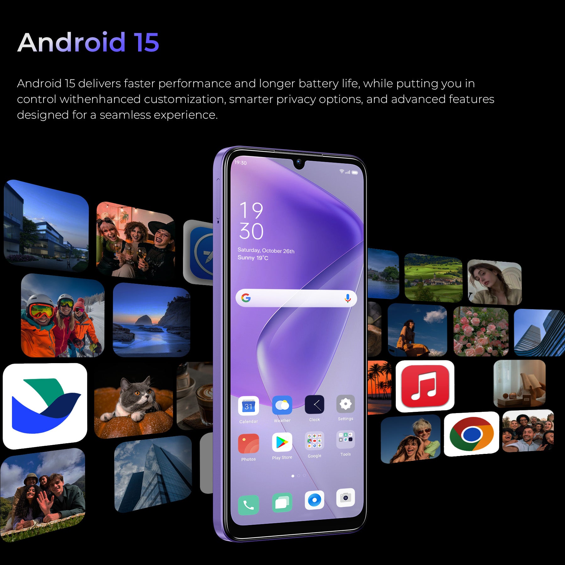 OUKITEL C6 6.8-inch 5150mAh Battery 9.15mm Ultra-thin Body