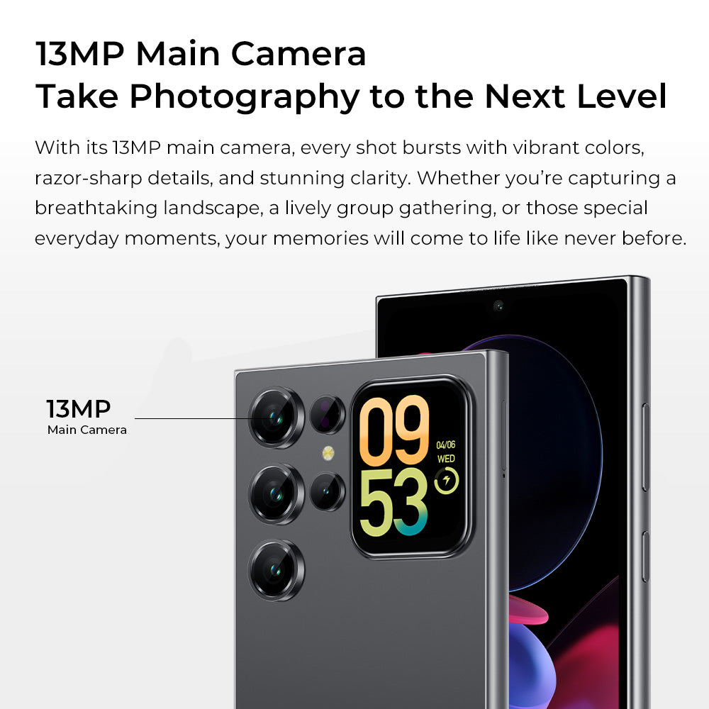 Oukitel C62 6.88-inch 5150mAh Battery 9.5mm Ultra-thin Body