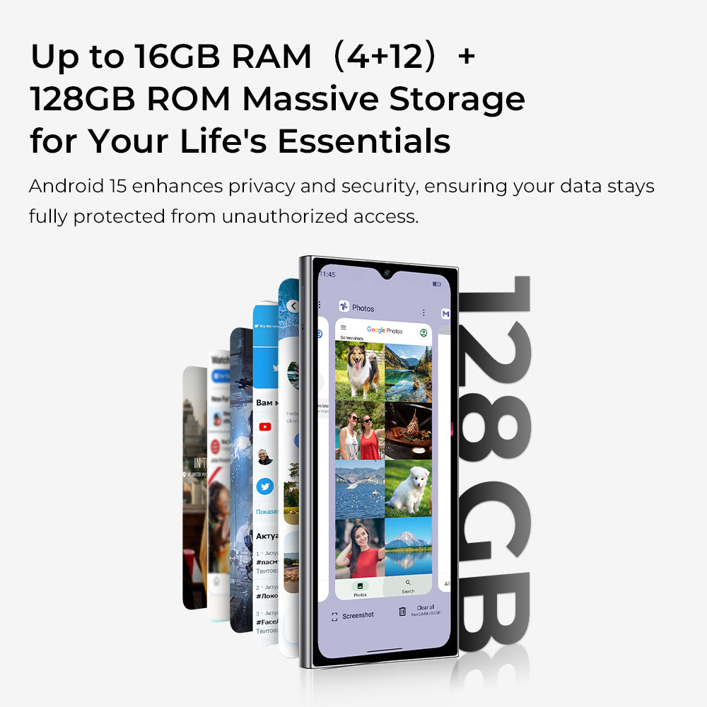 OUKITEL C62-EV 6.88-inch 5150mAh Battery 9.5mm Ultra-thin Body