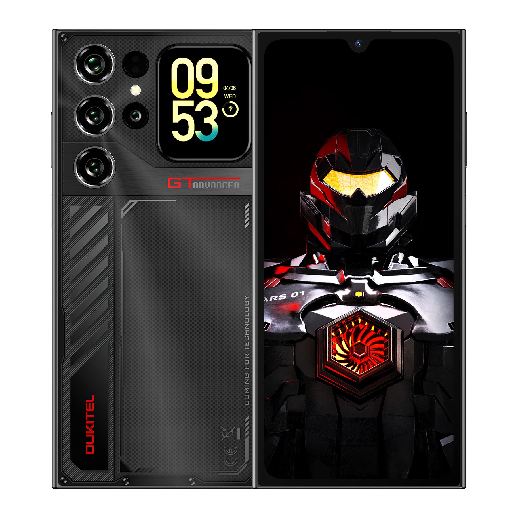 OUKITEL C62 16GB RAM 128GB スマートフォン OUKITEL C62 GT-EV 6.88-inch 5150mAh Battery SmartPhone(4GB+128GB