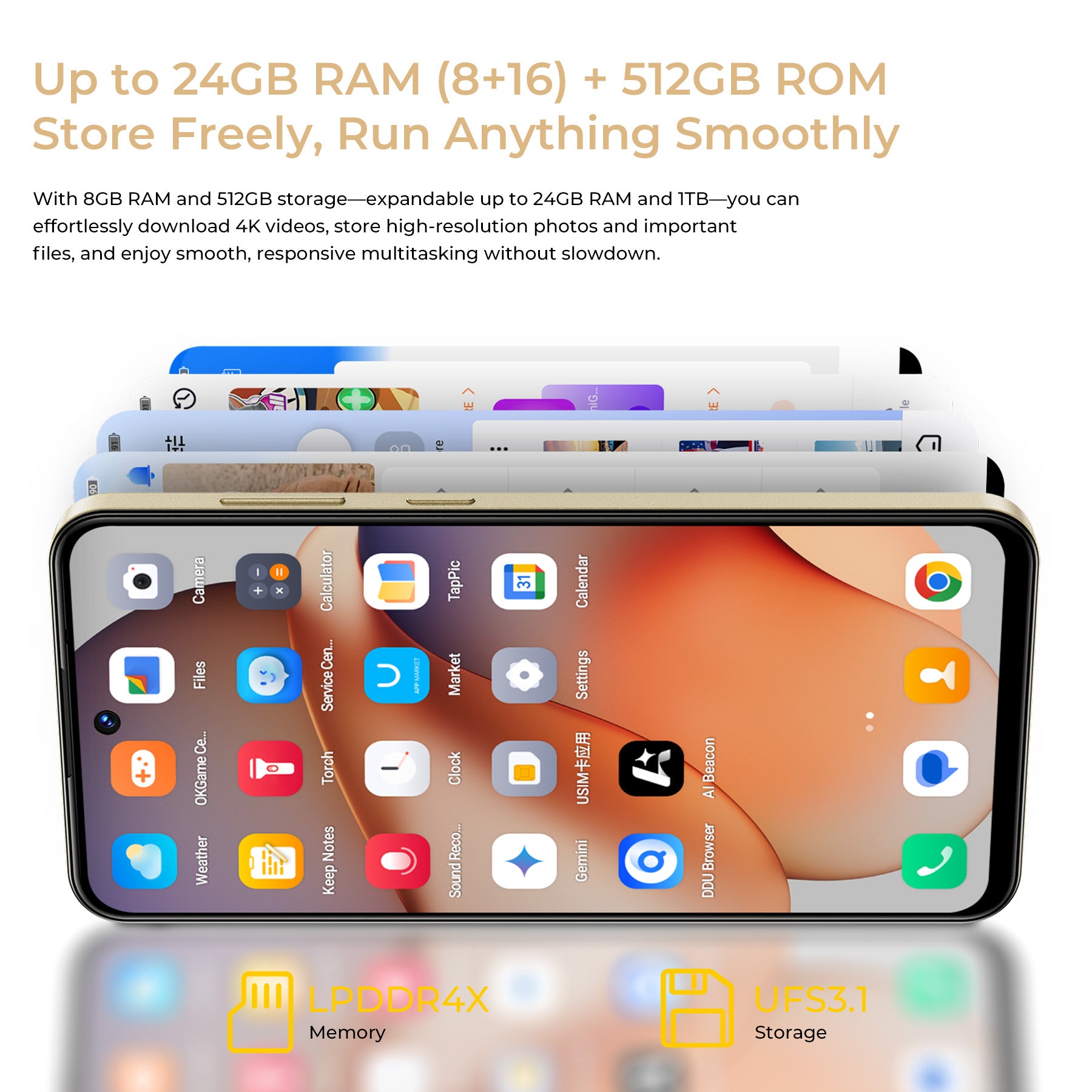 OUKITEL C68 Plus-EV 7.2-inch 6000mAh Battery 9.5mm Ultra-thin Body