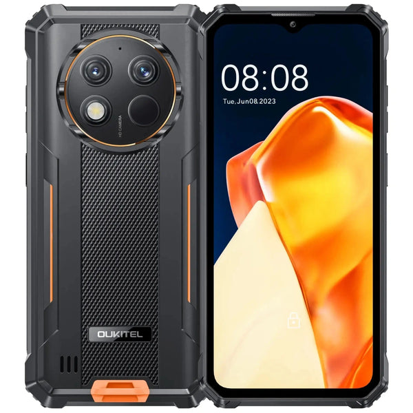 OUKITEL G1 S Rugged Phone 6.52-inch 10600mAh Big Battery 13MP Camera (4+128GB)