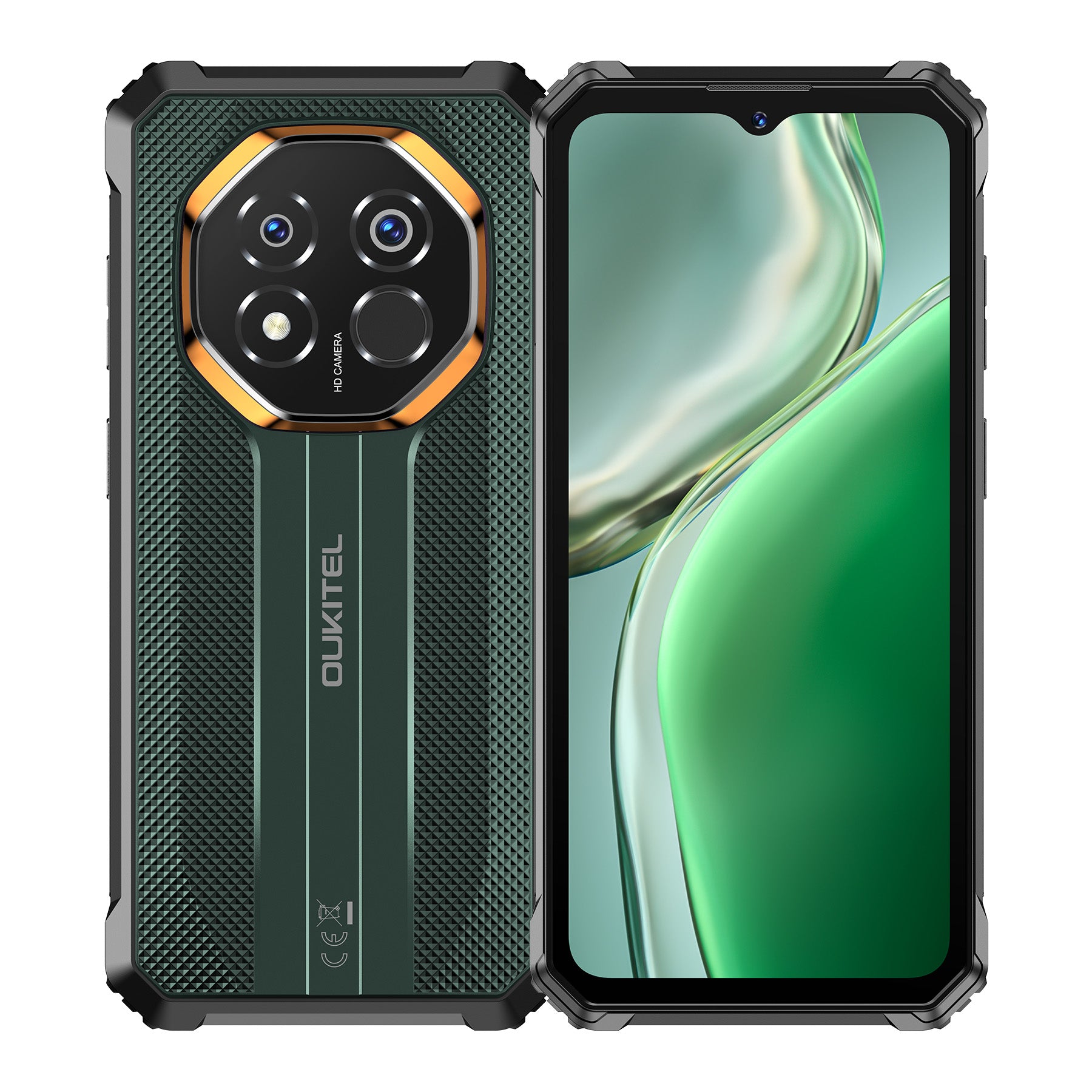 Oukitel G7 24GB RAM 256GB スマートフォン OUKITEL G7-EV 4G Rugged Phone 6.52'' HD+ Display 10,600mAh Big