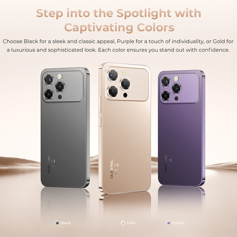 SmartPhone: Oukitel P1 Pro 6.7-inch Ultra-thin Body 8GB+512GB – Oukitel ...