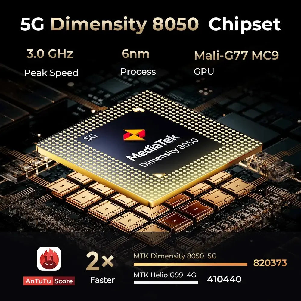 Oukitel WP30 Pro 5G rugged smartphone with powerful processor for fast performance, gaming and multitasking