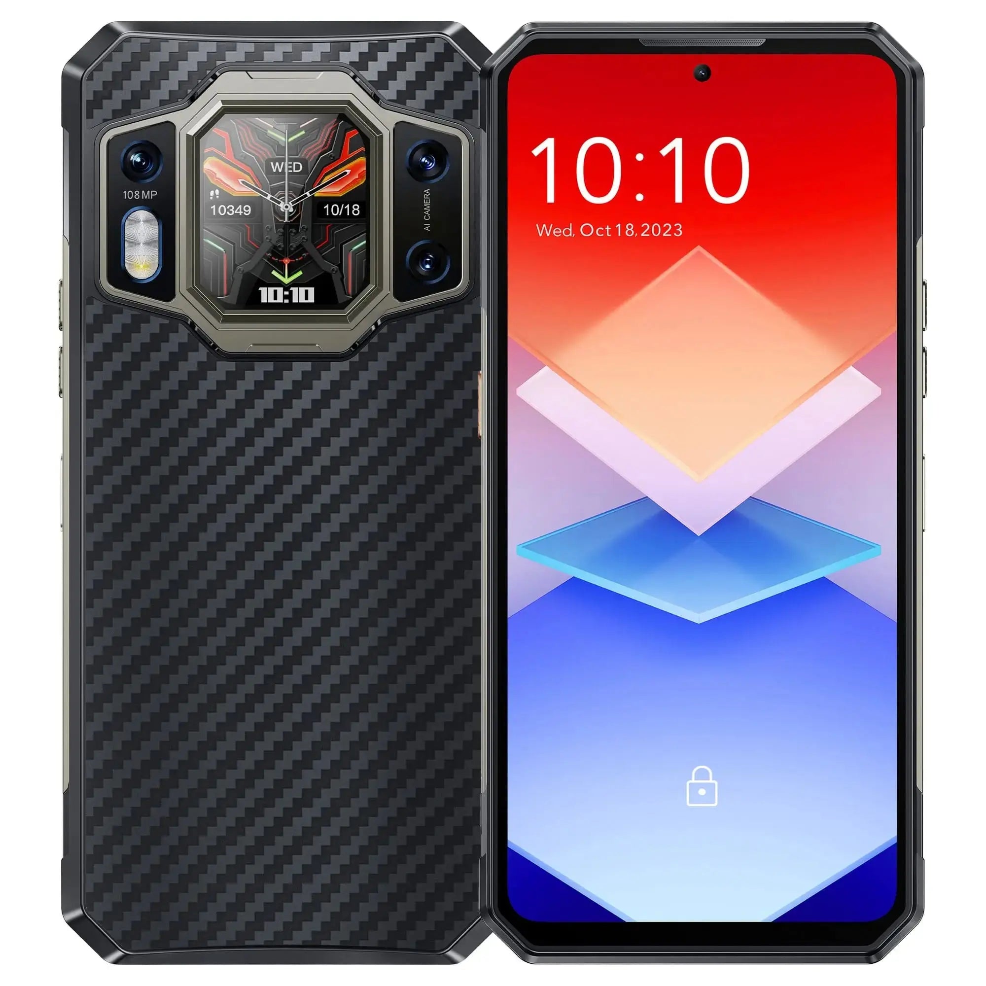 Oukitel WP30 Pro 5G rugged phone with 6.78-inch 2.4K display, 11000mAh big battery, 108MP camera, 24GB RAM, 512GB storage, NFC, durable and high-performance smartphone