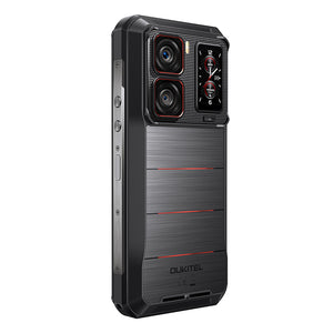 Oukitel WP300 gray 5G rugged phone with 6.8-inch display, 16000mAh battery, 108MP camera