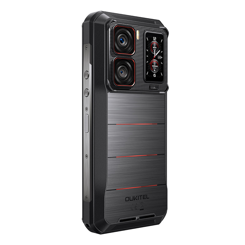 Oukitel WP300 gray 5G rugged phone with 6.8-inch display, 16000mAh battery, 108MP camera