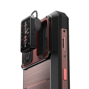 Oukitel WP300 red 5G rugged smartphone with 6.8-inch screen, 16000mAh big battery, 108MP main camera, Android 15