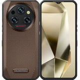 Oukitel WP35S 4G rugged phone in brown with 6.56-inch HD+ display, 11000mAh big battery, 48MP camera, Android 14, 24GB RAM and 256GB storage with NFC