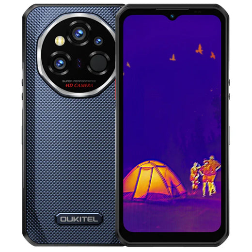 OUKITEL WP55 Ultra 5G Rugged Phone 6.6'' HD+ Display 11,000mAh Big Battery 108MP Thermal Imaging Camera Android 15(12GB+512GB)