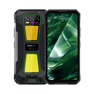 OUKITEL WP58 Pro 5G Rugged Phone in Green - 6.7-inch Display, 10000mAh Battery, 64MP Camera, NFC, Android 15