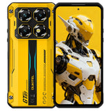 Oukitel WP60 silver rugged smartphone with 7.2-inch HD+ display, 108MP rear camera, and 10000mAh long-lasting battery.